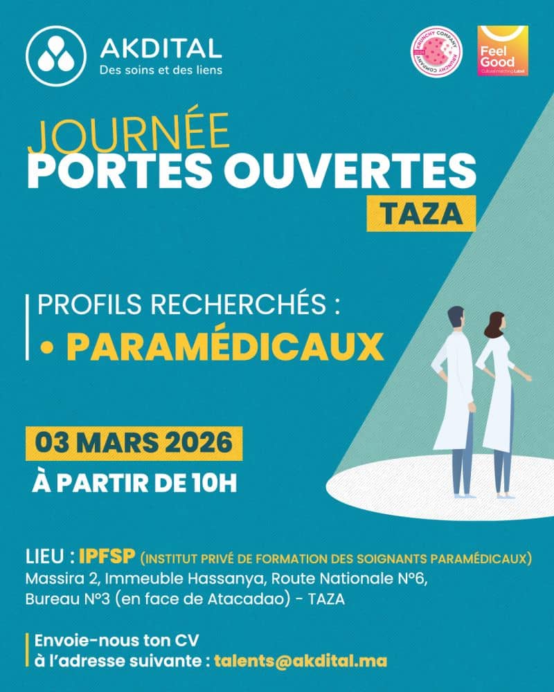 Journée de recrutement Akdital