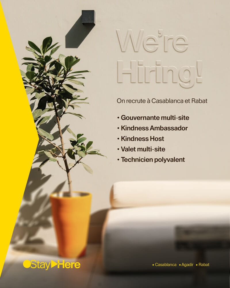 Stay Here - Concept d'hébergement moderne