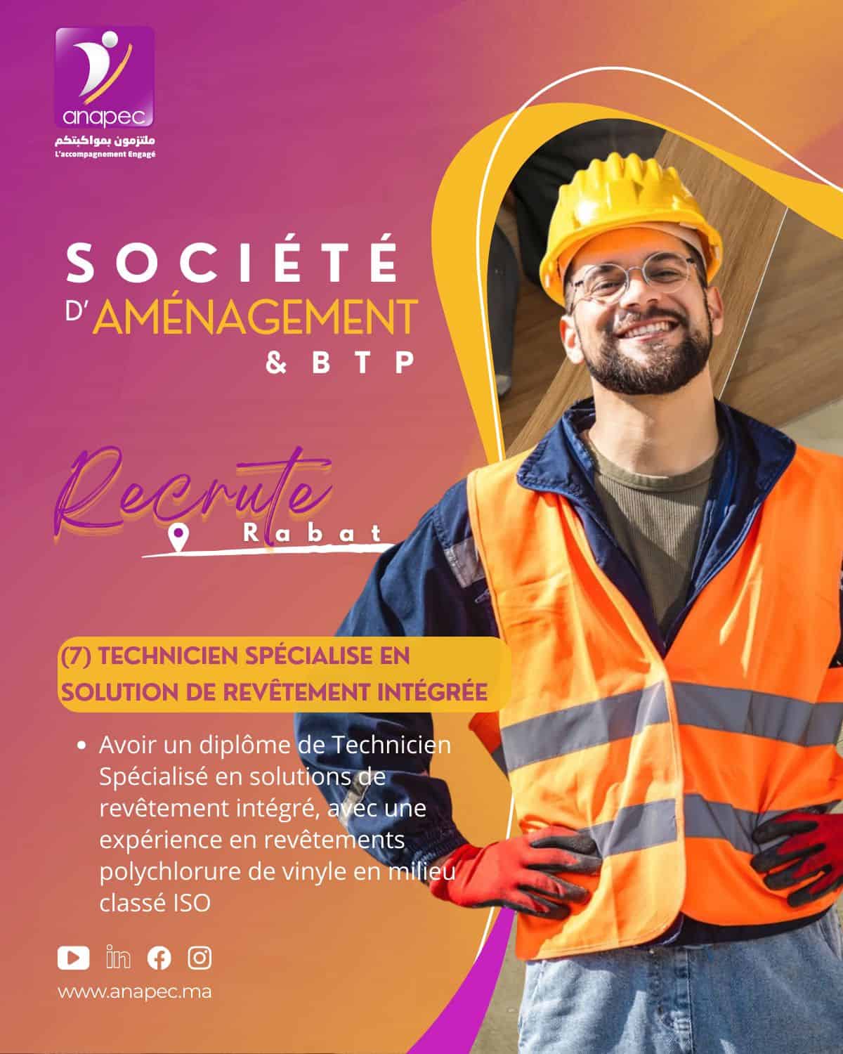 Techniciens revêtements