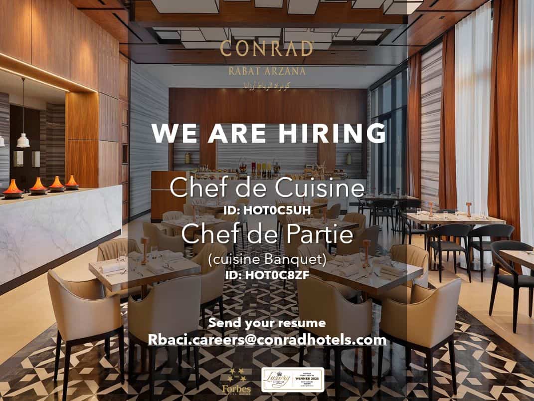 Vue de l'hôtel Conrad Rabat